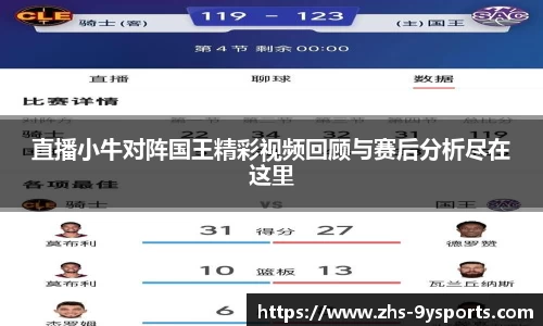 直播小牛对阵国王精彩视频回顾与赛后分析尽在这里